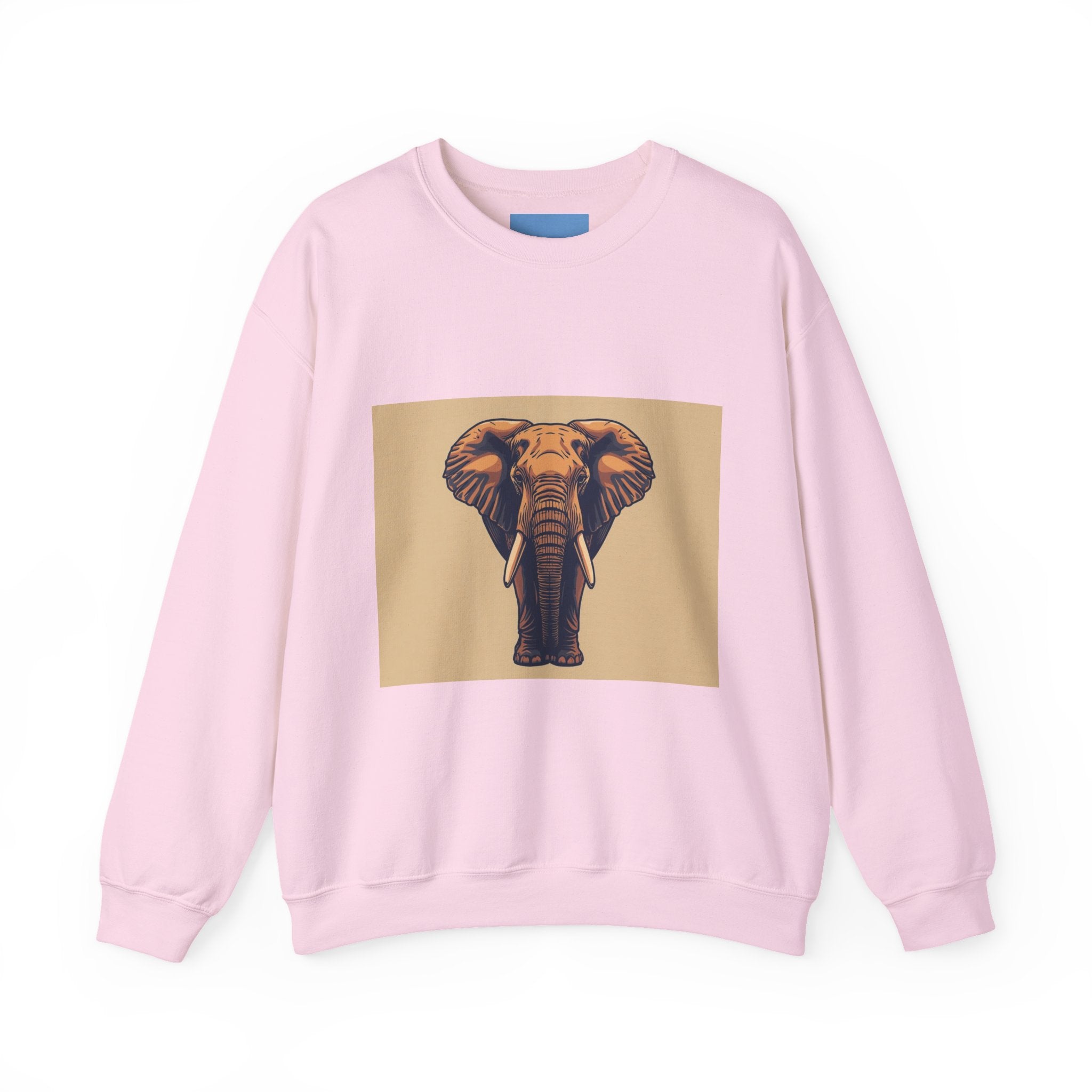 Elephant Head Crewneck Sweatshirt — Tembo Bora Graphic Sweatshirt. Made in memory of Craig