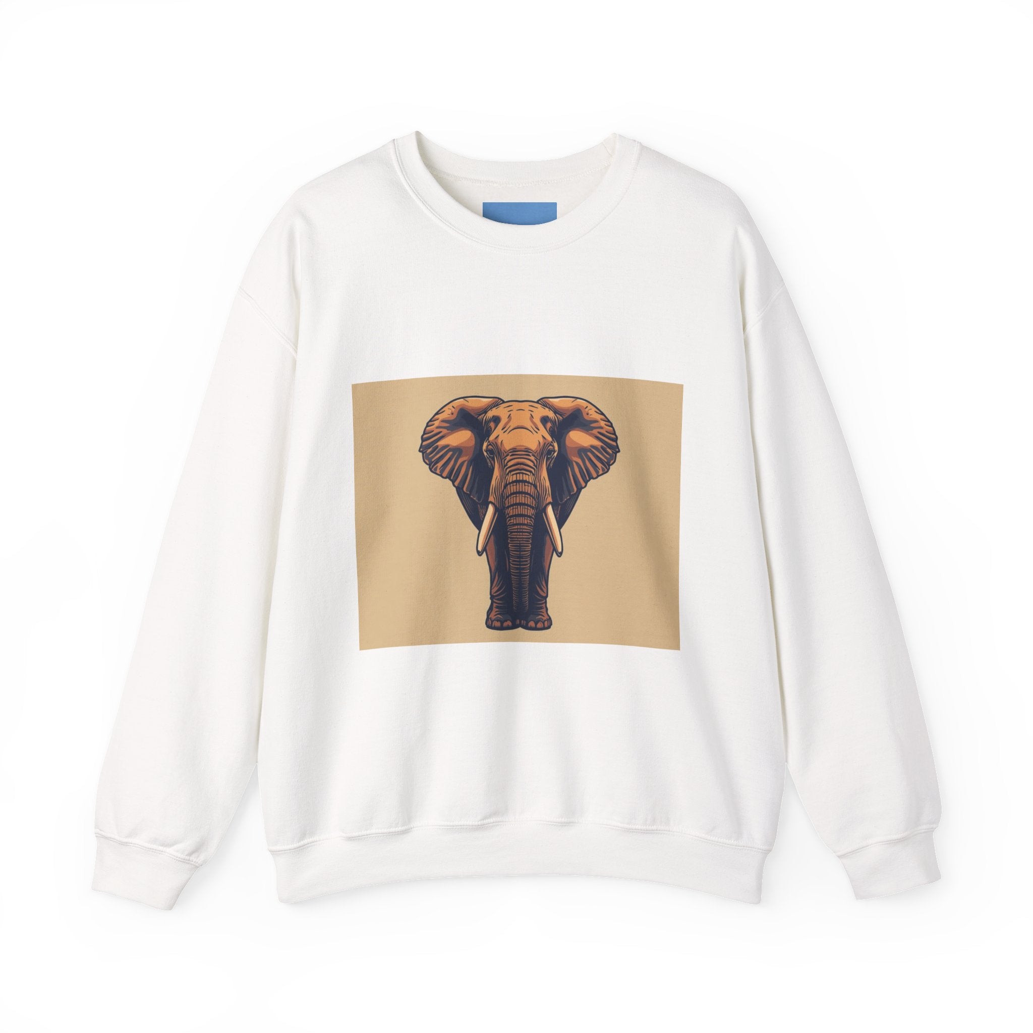 Elephant Head Crewneck Sweatshirt — Tembo Bora Graphic Sweatshirt. Made in memory of Craig